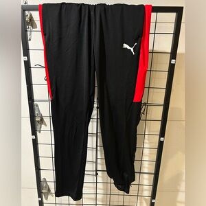 Puma Black and Red Pants - Bold Style Meets Comfort